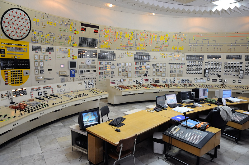 Kozloduy Nuclear Power Plant   Control Room of Units 3 and 4